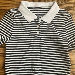 Me to We Black and White Crop Top